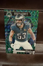 2025 Panini Mosaic - International Games Zack Baun #268 Green Mosaic Prizm