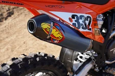 FMF 4.1 RCT Slip-on Muffler 2019-2022 KTM/Husky/GAS Titanium Carbon Fiber 045629