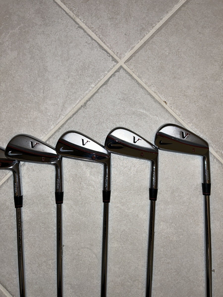 Nike VR Forged TW Irons 3-P Flex S steel RH Tiger Woods Golf Club