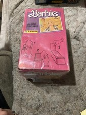 1989 Barbie Panini 100 sealed packs per box 6 Album Stickers Per Sealed pack