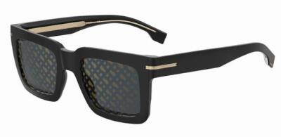 Hugo Boss Sunglasses BOSS 1501/S 807/7Y Black Grey Pattern Men