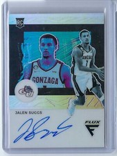 JALEN SUGGS 2020-21 PANINI CHRONICLES FLUX SILVER PRIZM AUTO RC #D 79/99