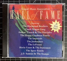 Gospel Music Association Hall Of Fame Cd  Excellent Condition