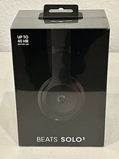 New Beats Solo 3 Wireless Bluetooth Headphone Black MX432LL/A