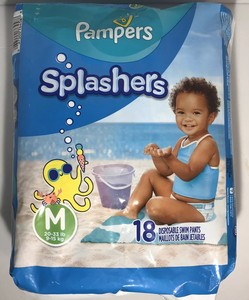 pampers splashers medium