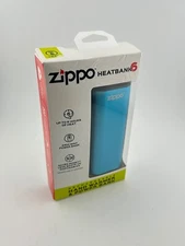 NEW TEAL ZIPPO HEATBANK 6 RECHARGEABLE HAND WARMER &POWER BANK 4400MaH FREESHIP