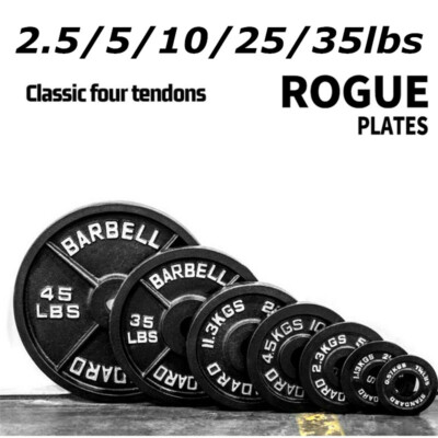 Olympic Barbell Weight Plates Training Hot 5LB/10LB/25LB/35LB Plates Workout