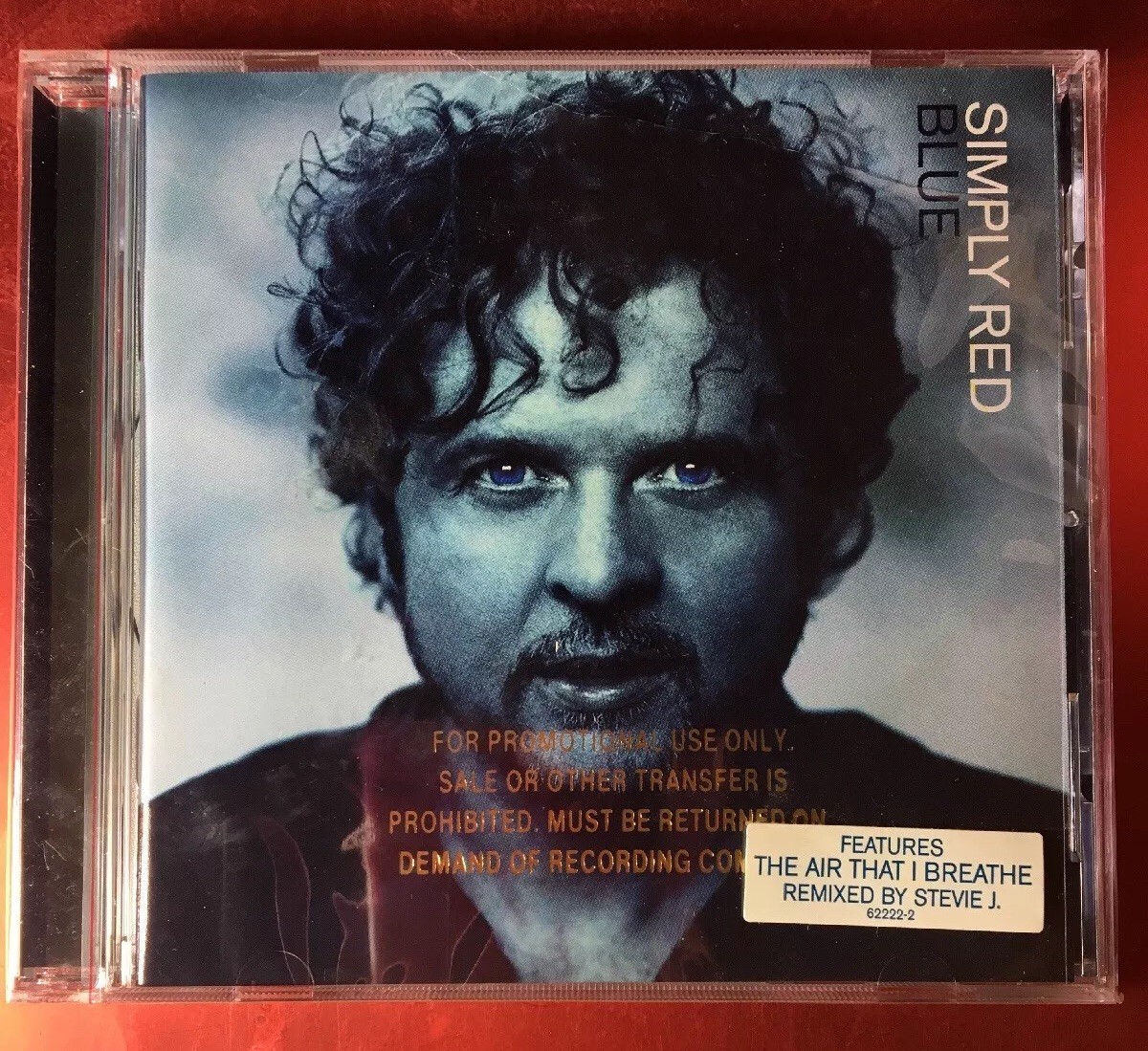 Blue [US Release] by Simply Red (Promotional CD, May-1998