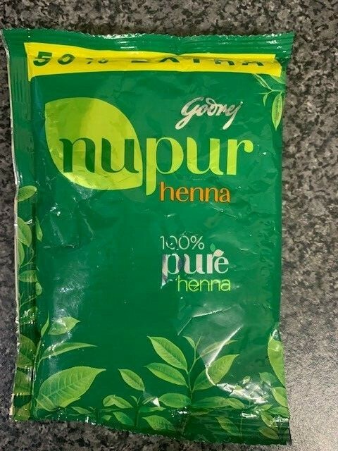 Godrej Nurpur 100% Pure Henna Mehndi Powder Herbs Blend 65g | eBay UK