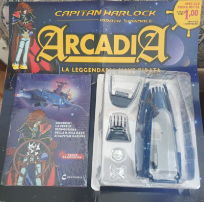 SNAKE-42 Arcadia Costruisci la leggendaria nave pirata di Capitan Harlock VOL 1