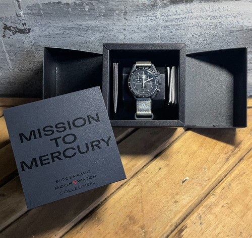 Omega X Swatch Bioceramic MoonSwatch: Mission to Mercury SO33A100 | BRAND NEW