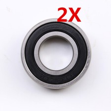 2x 6004RS 42mm x 20mm x 12mm Roller-Skating Wheels Deep Groove Ball Bearing