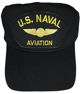 US NAVAL AVIATION W/ NAVAL AIR CREW MAN WINGS HAT CAP VETERAN AW