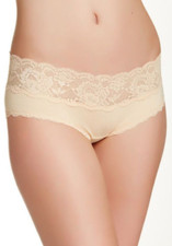 Cosabella Never Say Never Boyshorts Blush M-L NWT 36