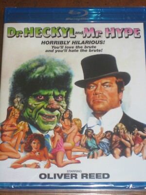 DR. HECKYL and MR. HYPE (1980) (Blu-Ray) SCORPION - OLIVER REED - BRAND NEW!!!