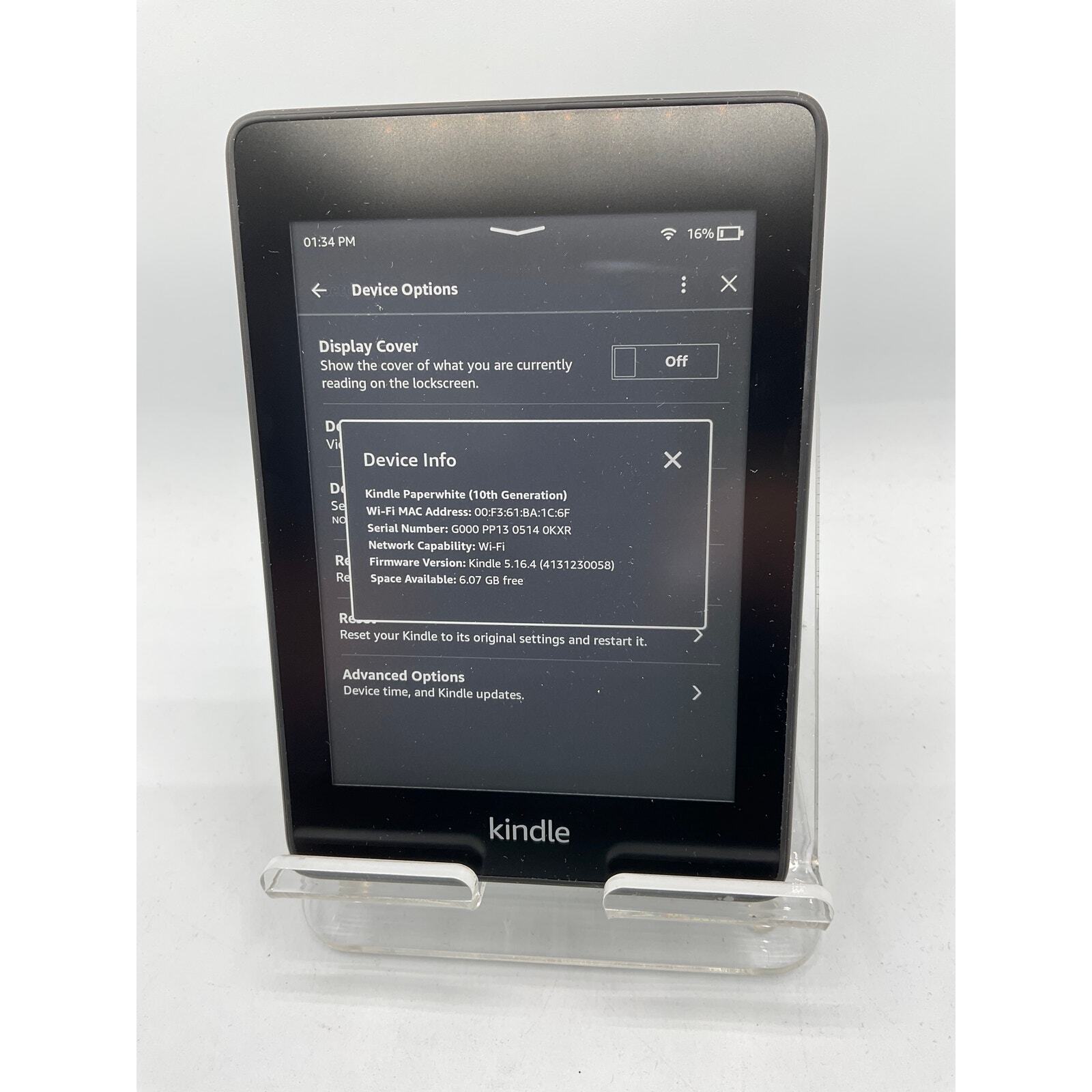 Kindle Paperwhite 10th Generation, 8GB, Blk., Bundle With Case-image