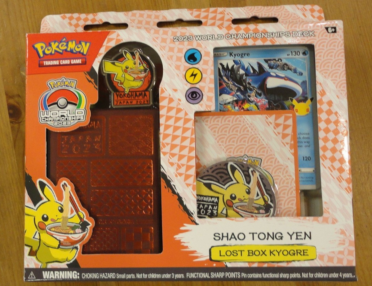 Pokemon Lost Box Kyogre Shao Tong Yen 2023 World