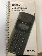 siemens s3 plus gsm italian instruction manual