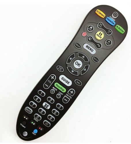 LOT OF 1 AT&T U-Verse Remote Control S30-S1B Backlit Open Box ATT | eBay