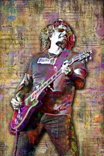 Sammy Hager 24x36inch Poster Sammy Hager Van Halen Print Free Poster Shipping US