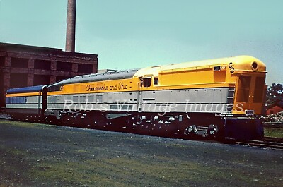 C & O Chesapeake & Ohio M-1 Steam Turbine Locomotive 500 Railroad train photo CL