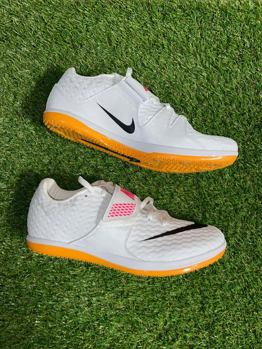 Nike Zoom HJ Elite High Jump Men\'s Sz 10 Track Spikes 806561 102 Mens 10 Nike Zoom HJ Elite High Jump Shoes Track Spikes  main image 3