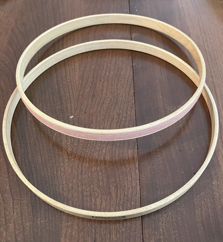 Vintage DUCHESS 7 inch Round Felt Lined Wood Embroidery Hoop EUC eBay