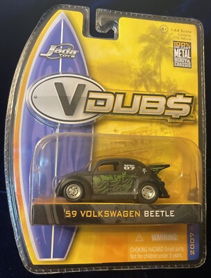Jada 1959 Volkswagen beetle VW bug die cast V-Dubs black (n.i.b)