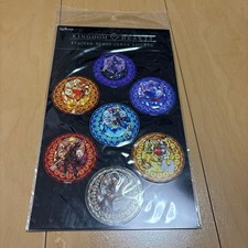 Kingdom Hearts Stained Glass Sticker Set of 6