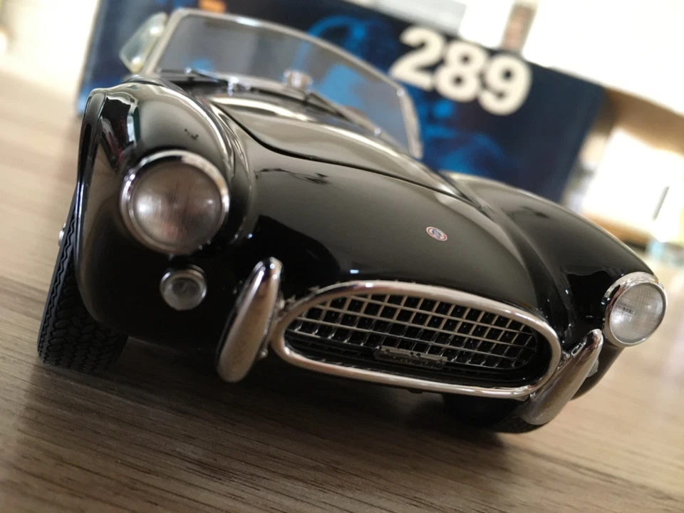 COBRA 289 1/18 EXOTO noire . parfait état, boite origine, rare - Photo 4/4