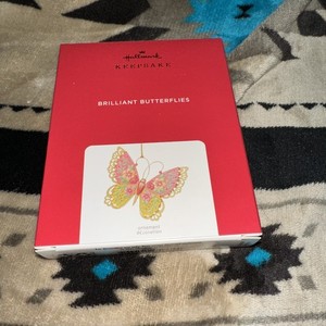 Brilliant Butterflies 5th in Series 2021 Hallmark Keepsake Ornament