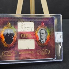 2024 Eternal Cuts Churchill Roosevelt Authentic History Relic 15/25