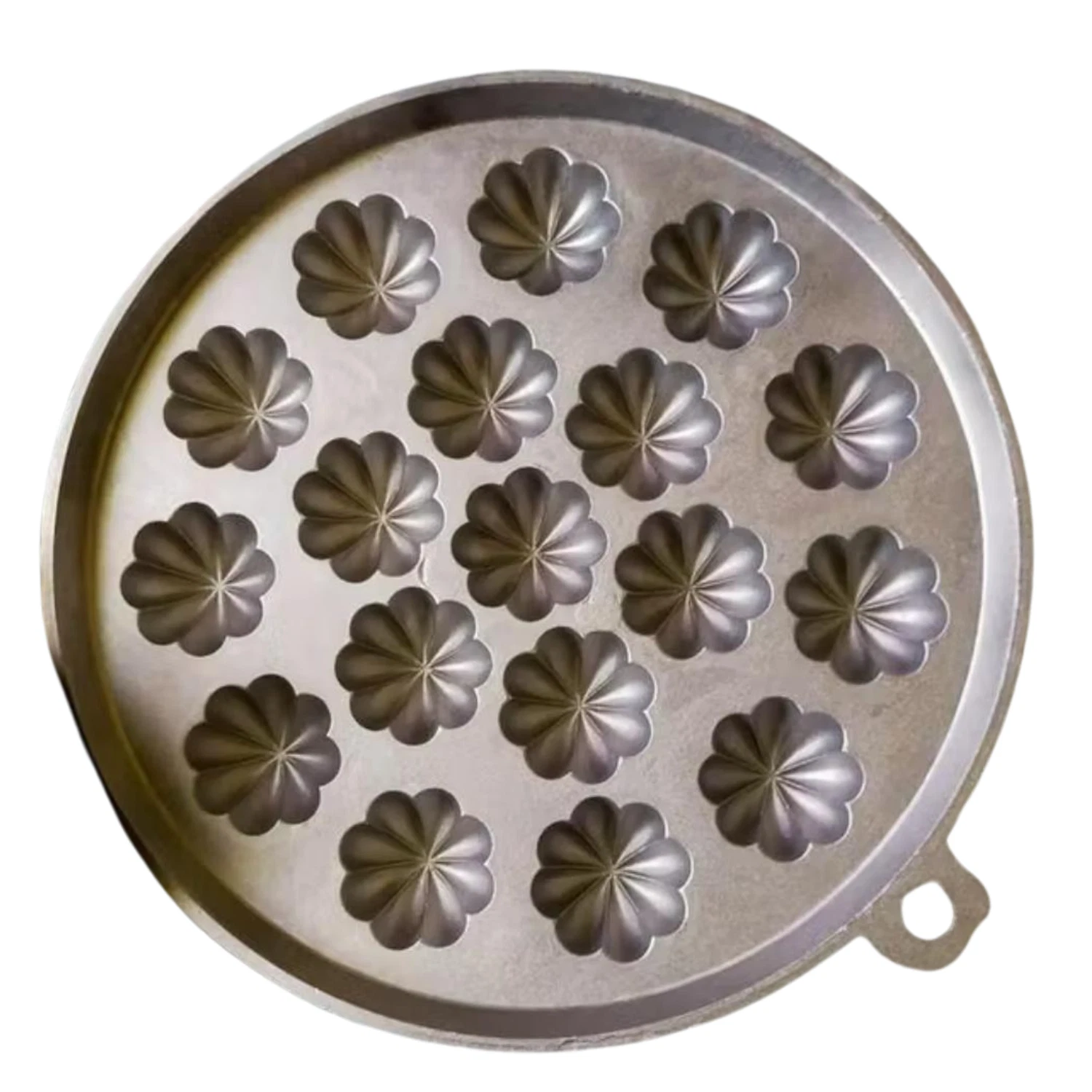 12 Cavity Rare Madeleine Cornbread Turks Head Bahulu Sponge Cake mold
