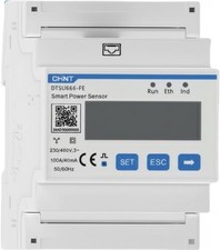 CHiNT DTSU666-FE Smart Energy Meter + 3x 100A CT Clamps For EV Huawei Charger