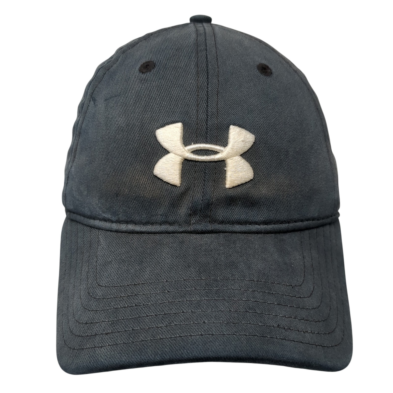 Under Armour Strapback Hat Blue Large Embroidered… - image 1
