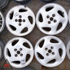 SET 4 CERCHI IN LEGA D'EPOCA 5,5Jx14 4x98 ET45,5 FIAT PUNTO 176 1993-1999 112095