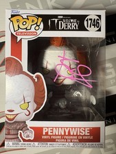 Pennywise Clown Funko Pop! signed by Bill Skarsgard Autograph ACOA - IT Derry