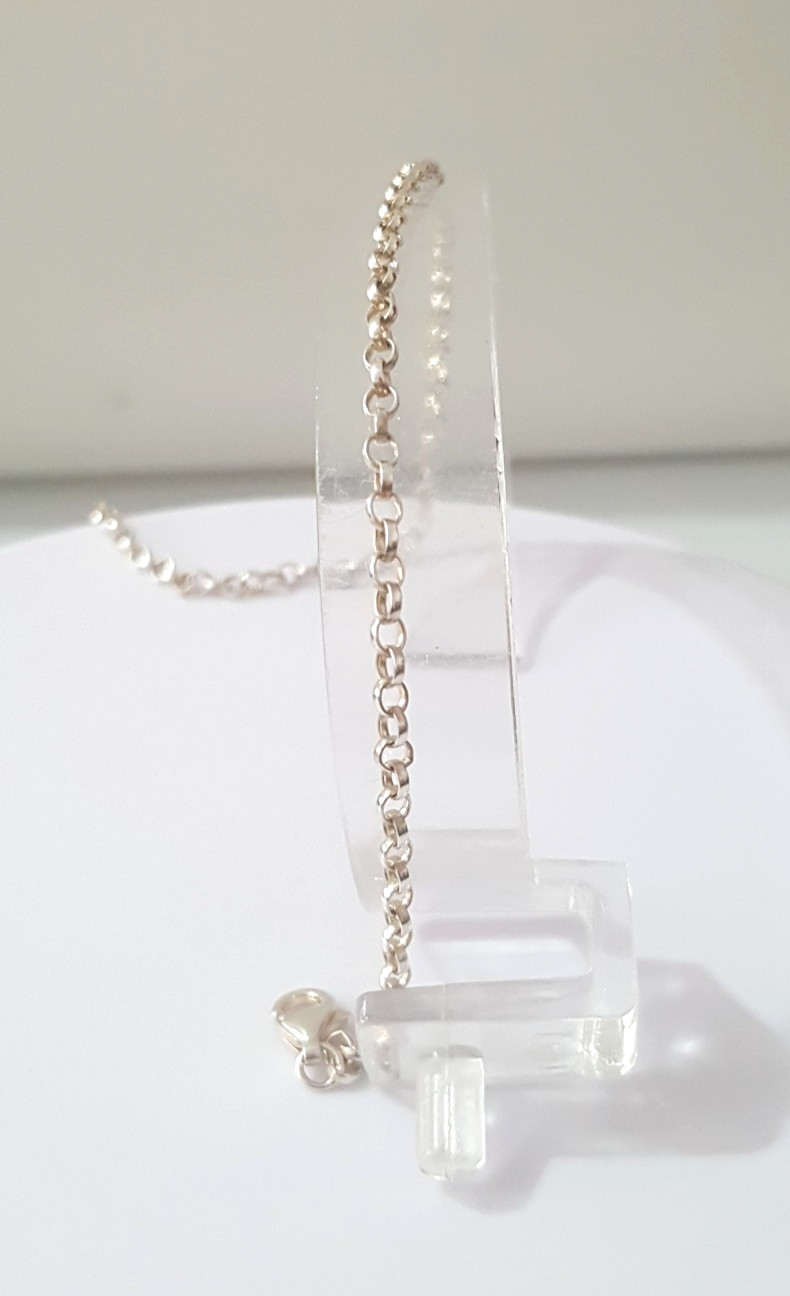 Gorgeous Sparkling Solid Belcher Chain Bracelet 2… - image 8