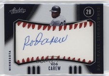 2021 Panini Absolute Baseball Material Signatures 1/25 Rod Carew Auto HOF 1i0v