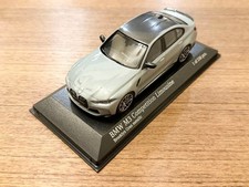 Minichamps 1/43 BMW M3 G80 Sedan 2020 Gray Pearl Diecast Model Used