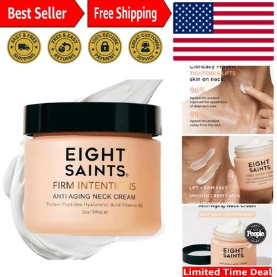 Cruelty-Free Neck Cream for Aging Skin - Firming & Unscented, 2 Fl Oz