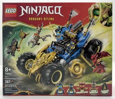 のだて LEGO 71856 NINJAGO Jay's Transforming Car Building Toy, 387 Pieces