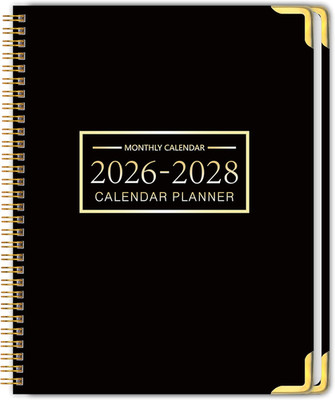 Monthly Planner 2026-2028, 2026-2028 Calendar 36 Months, 8.5'' X 11'', Jan 2026- D