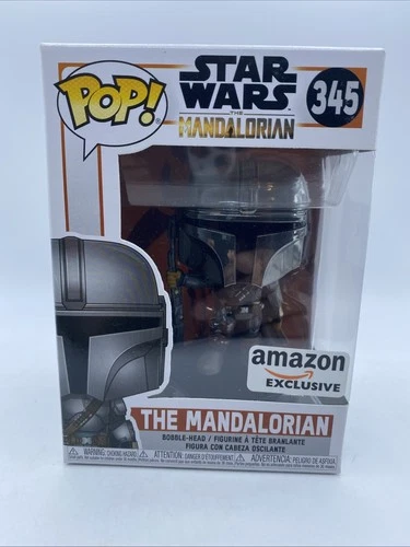 Funko Pop! Star Wars 345 The Mandalorian Amazon Exclusive Vinyl Figure
