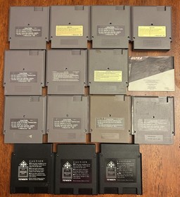 NES Nintendo Baseball Lot 14 Games Bases Loaded 4 Baseball Stars 2 RBI 1 2 3