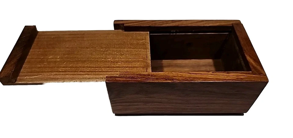 Rosewood Keepsake Box/Urn Raised Relief Handcarved Tree of Life Design Pets - Image 3 of 4