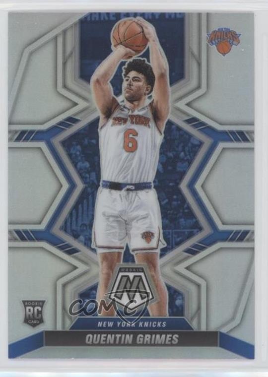 2021-22 Panini Mosaic Rookies Silver Prizm Quentin Grimes #223 02v3