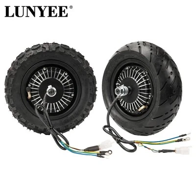 LUNYEE 10 inch 48v 1000w Hub Motor Electric Bicycle High Speed Scooter Motor Wheel