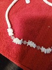 Pretty white shell necklace — photo 2