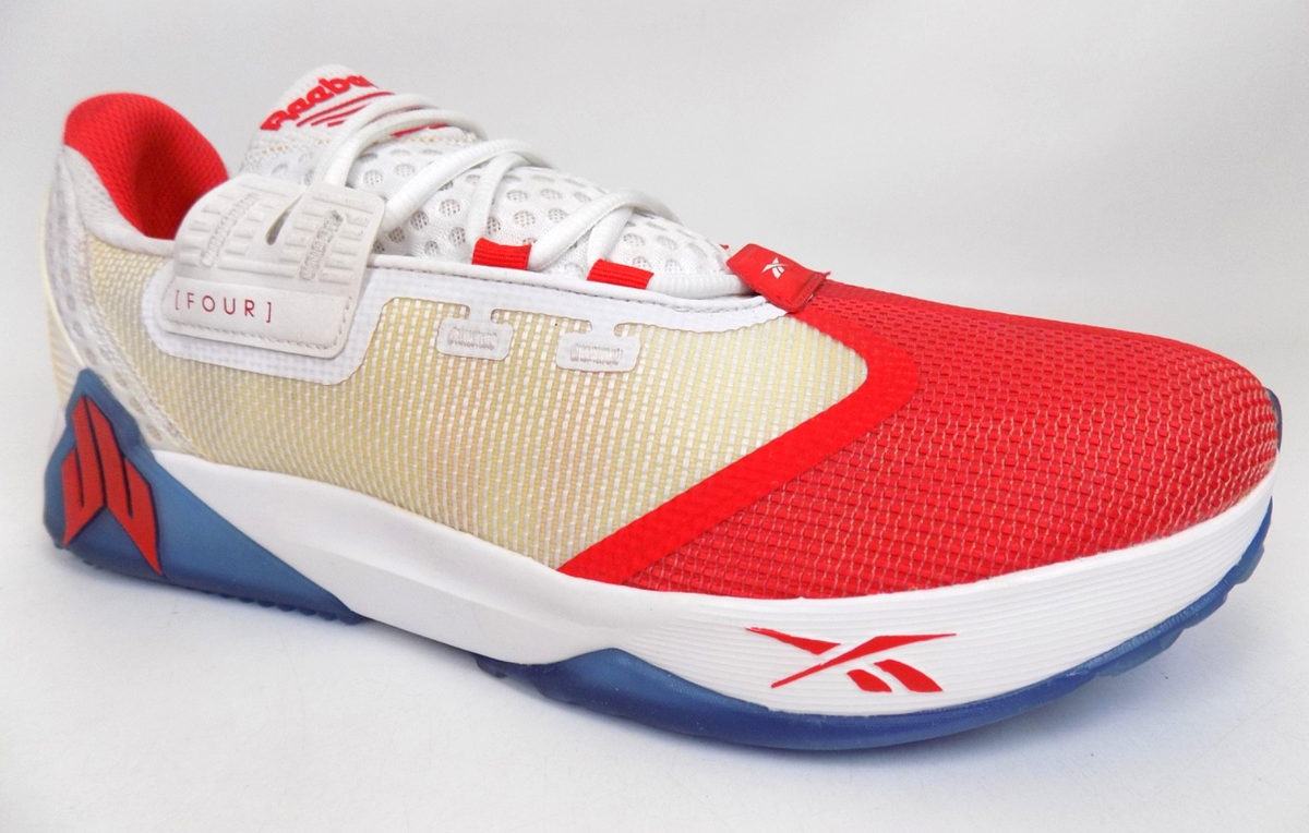 NEW! Reebok JJ IV Cross FU8472 Training Men Sneakers Size 13 M  White/Red/Blue